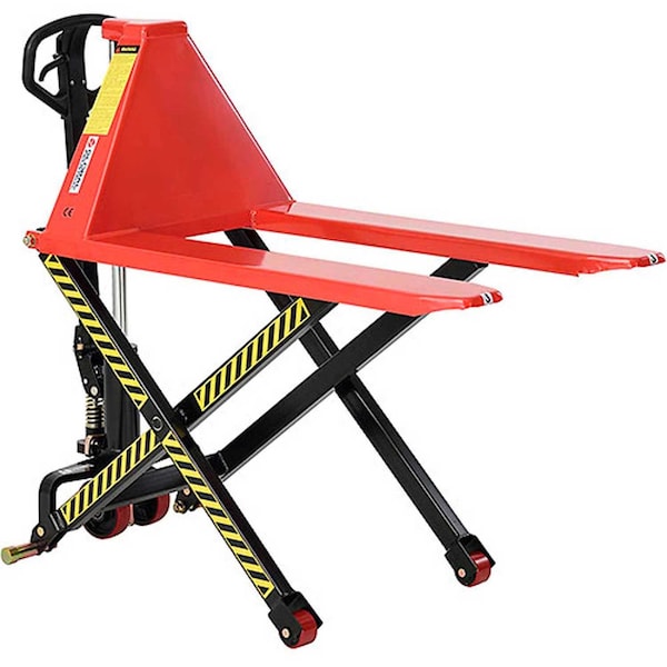 Global Industrial Manual High-Lift Skid Jack Truck, 3300 Lb. Capacity, 21 x 45 Forks 989065 - main